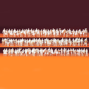 Voyageurs, passants, 120 figurines - PREISER 79008 - N 1/160