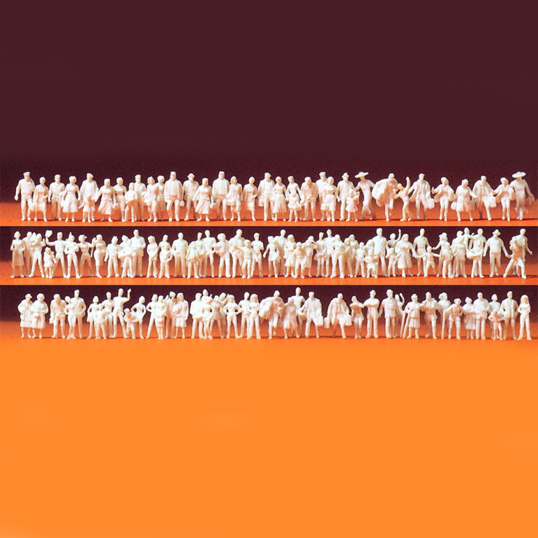 Voyageurs, passants, 120 figurines - PREISER 79008 - N 1/160
