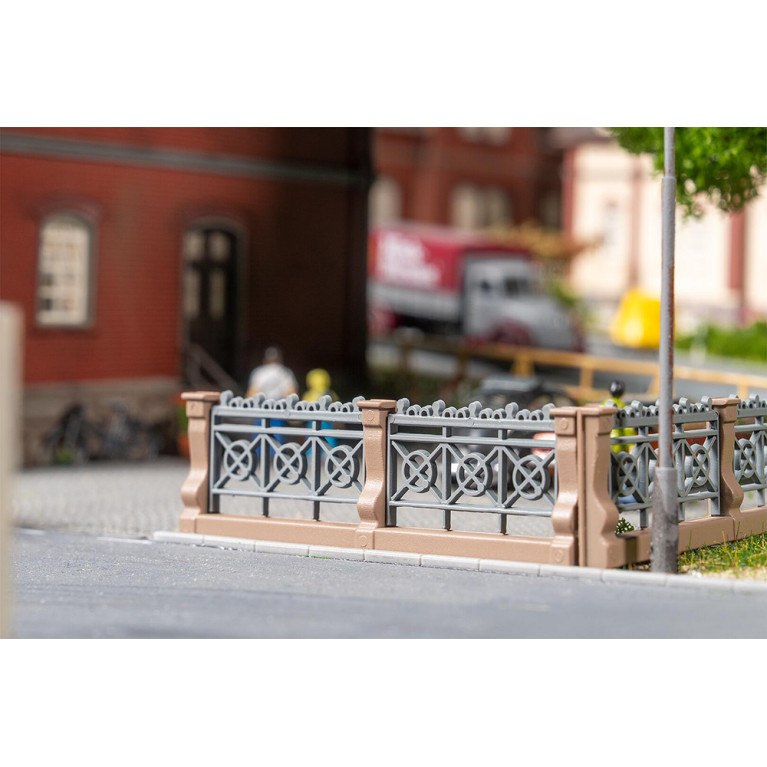 Clôture de villa, gris - Faller 180426 - HO 1/87