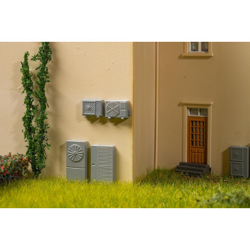 10 pompes à chaleur - Faller 180005 - HO 1/87