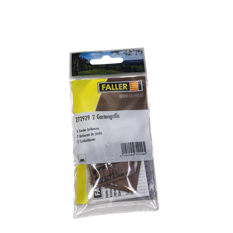 2 barbecues de jardin - Faller 272929 - N 1/160