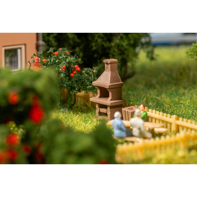 2 barbecues de jardin - Faller 272929 - N 1/160