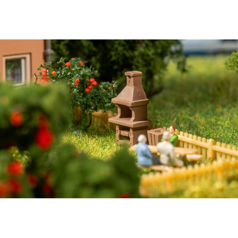 2 barbecues de jardin - Faller 272929 - N 1/160