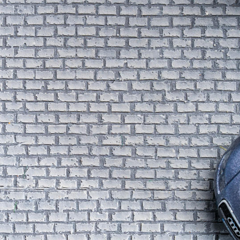 PREMIUM Film routier pavés, gris clair - Faller 170310 - HO 1/87