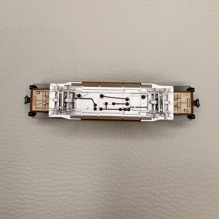 Train de voyageur, locomotive électrique Ge 6/6 I "Krokodil", 4 voitures, RhB  - KATO 10-1987