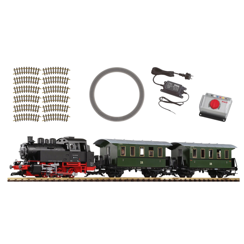 Coffret Train de voyageurs sonore DR Ep III -G 1/22.5-PIKO 37125