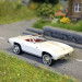 Chevrolet Corvette C2, cabriolet ouvert, blanc, 1963 - BREKINA 18031 - HO 1/87