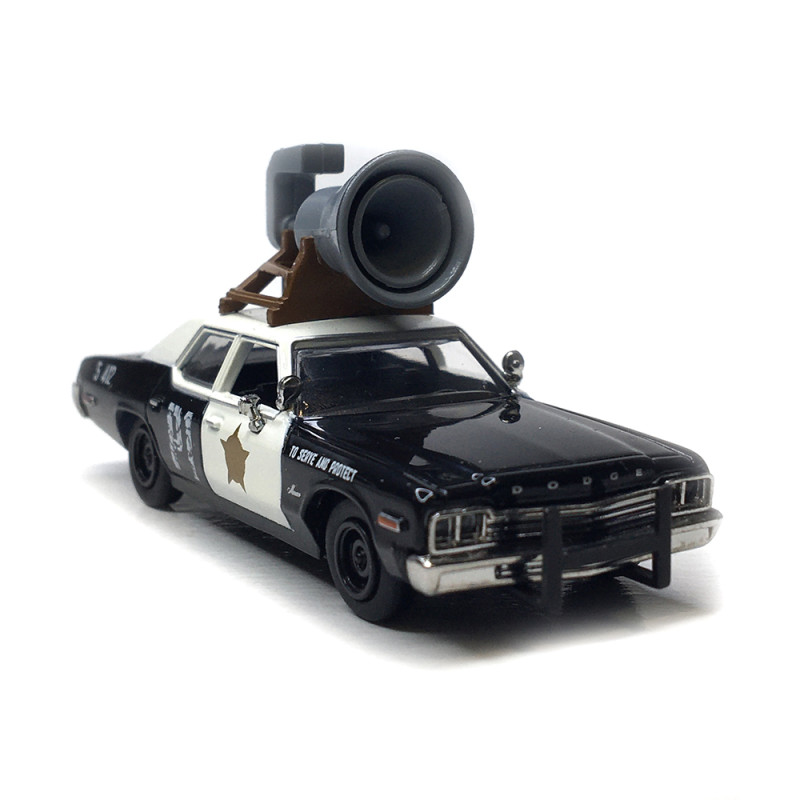 Dodge Monaco, the bluesmobile, avec haut parleur, 1974 - BREKINA 18154 - HO 1/87