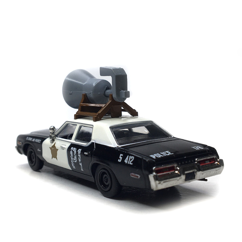 Dodge Monaco, the bluesmobile, avec haut parleur, 1974 - BREKINA 18154 - HO 1/87