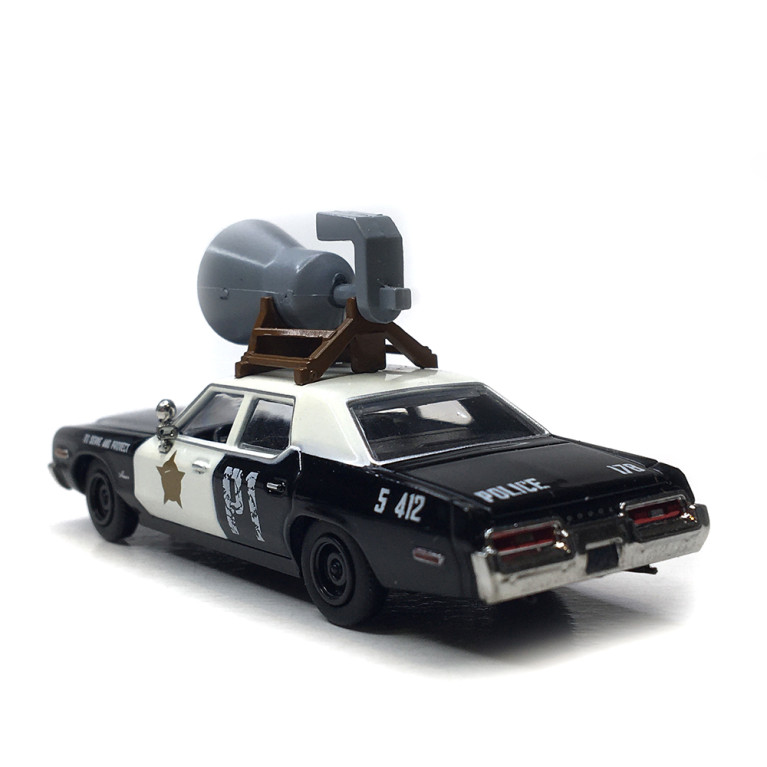 Dodge Monaco, the bluesmobile, avec haut parleur, 1974 - BREKINA 18154 - HO 1/87