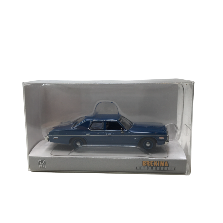 Dodge Monaco, bleu, 1974 - BREKINA 18158 - HO 1/87