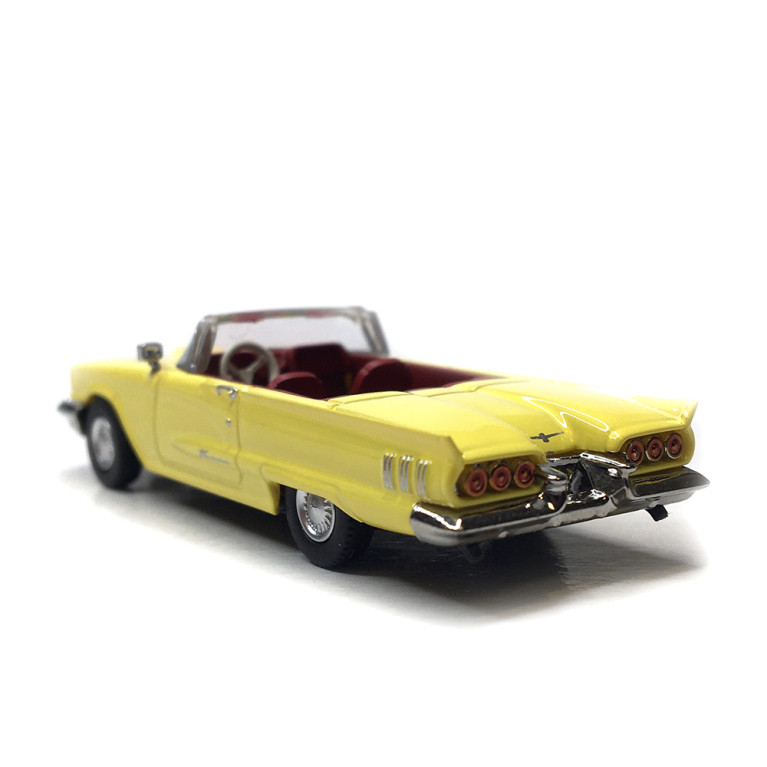 Ford Thunderbird, cabriolet ouvert, jaune, 1960 - BREKINA 18206 - HO 1/87