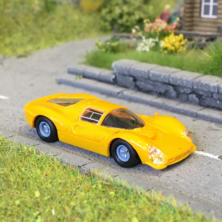 Ferrari, 330 P3 Berlinetta, jaune, 1966 - BREKINA 22902 - HO 1/87