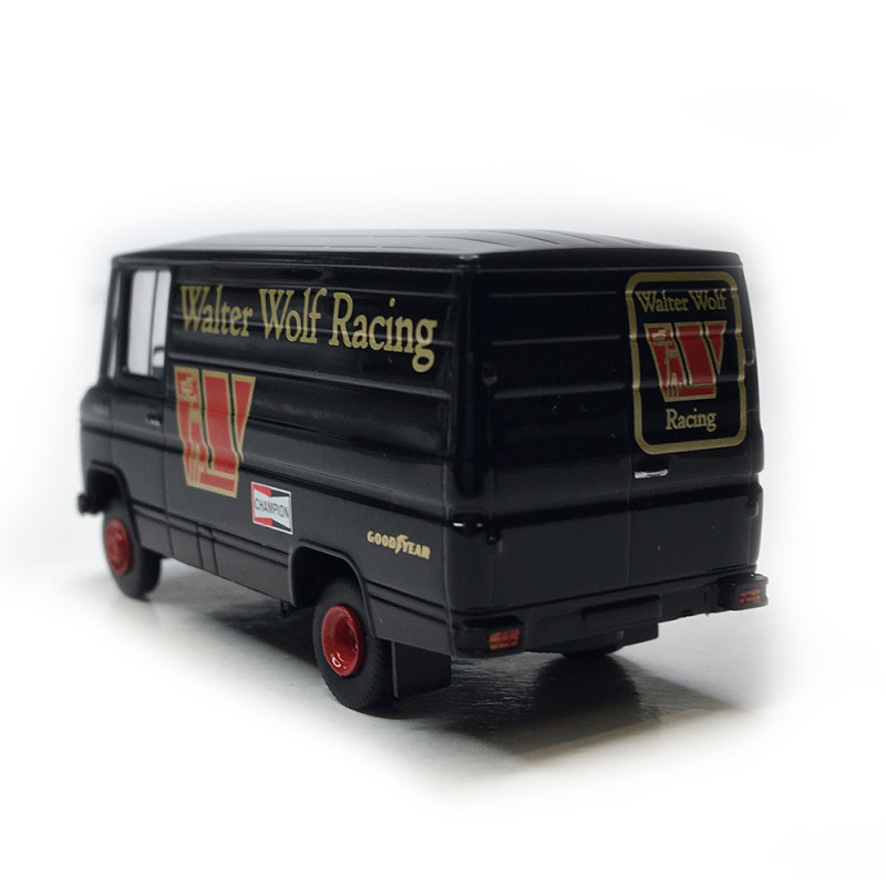 Mercedes Benz L 406 D, Walter wolf racing, 1977 - BREKINA 36857 - HO 1/87