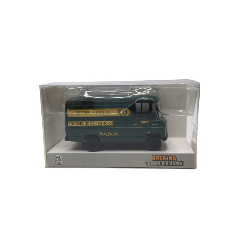 Mercedes Benz L 406 D, SNCB, 1977 - BREKINA 36861 - HO 1/87
