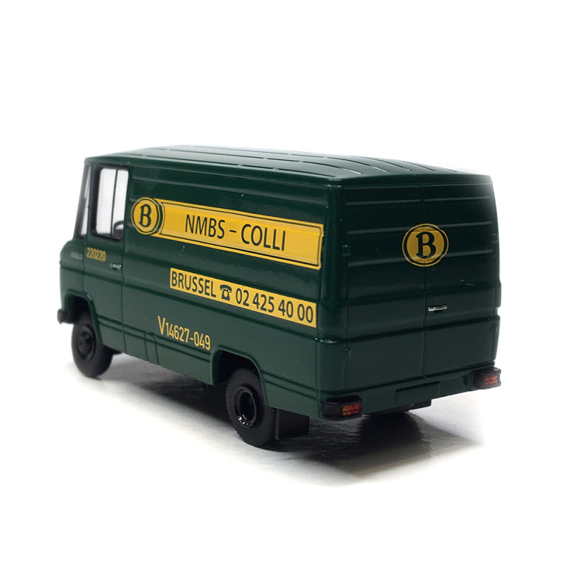 Mercedes Benz L 406 D, SNCB, 1977 - BREKINA 36861 - HO 1/87