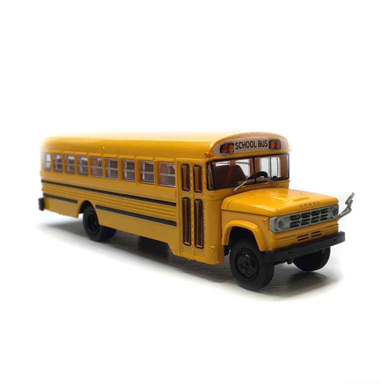 Dodge S 600, Schoolbus, 1970 - BREKINA 61335 - HO 1/87