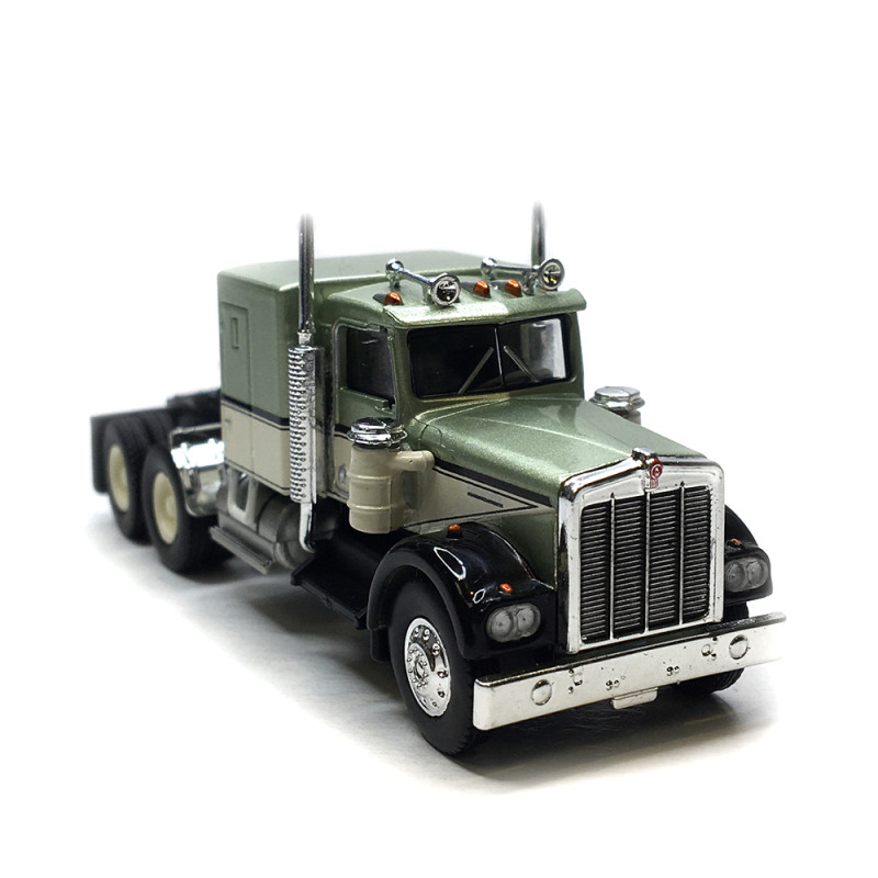 Tracteur Kenworth, W900, vert/blanc, 1977 - BREKINA 86252 - HO 1/87