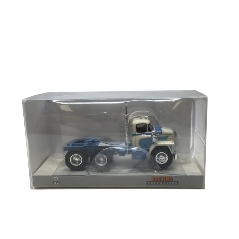 Tracteur Dodge, LCF CT 900, blanc/bleu, 1960 - BREKINA 86301 - HO 1/87