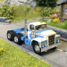 Tracteur Dodge, LCF CT 900, blanc/bleu, 1960 - BREKINA 86301 - HO 1/87