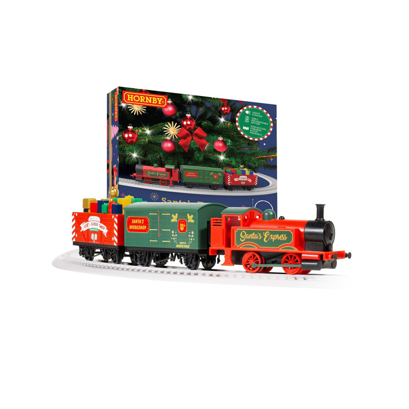 Coffret de train express du Père Noël, batterie rechargeable - 00 1/76 - HORNBY R9363M