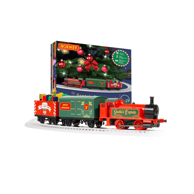Coffret de train express du Père Noël, batterie rechargeable - 00 1/76 - HORNBY R9363M