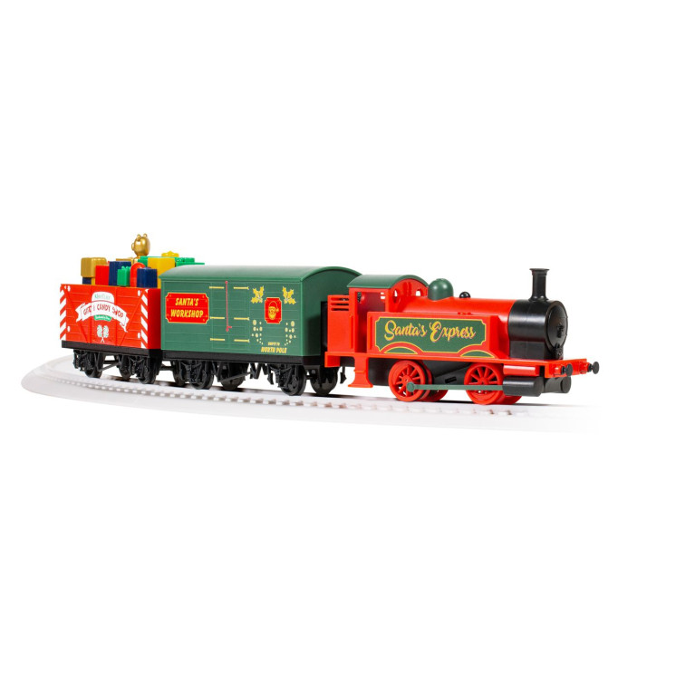 Coffret de train express du Père Noël, batterie rechargeable - 00 1/76 - HORNBY R9363M