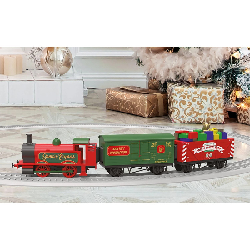 Coffret de Train Express du Père Noël, batterie rechargeable - 00 1/76 - HORNBY R9363M