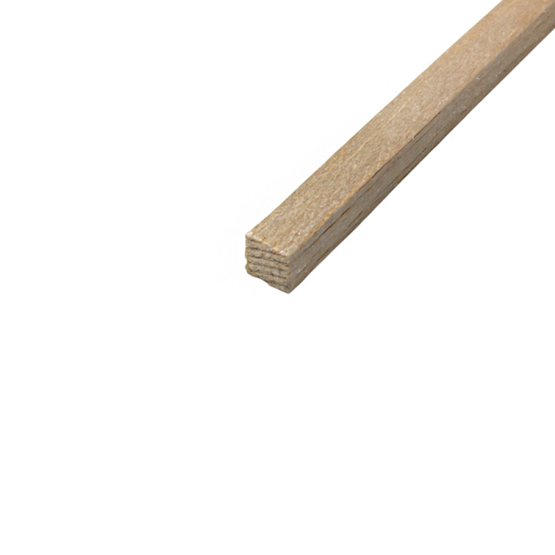 Profilé carré en bois de Balsa - 6x6mm - KAVAN KAV60.1310606