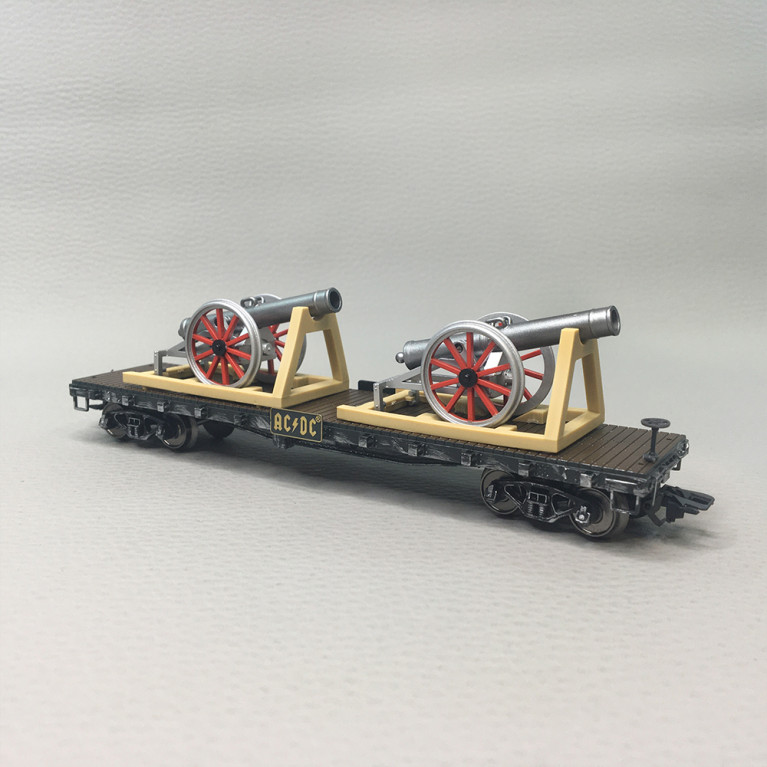 Wagon plat "For Those About to Rock", AC/DC - MARKLIN 46930 - HO 1/87