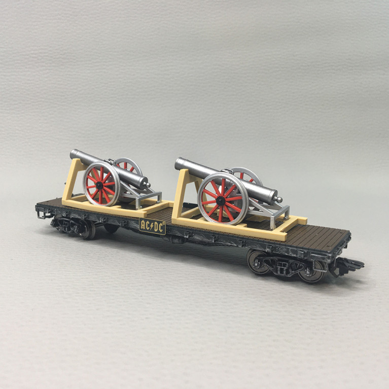 Wagon plat "For Those About to Rock", AC/DC - MARKLIN 46930 - HO 1/87