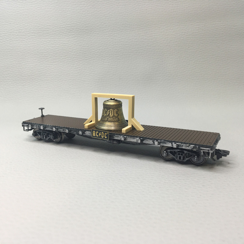 Wagon plat "Hells Bells", AC/DC - MARKLIN 46270 - HO 1/87