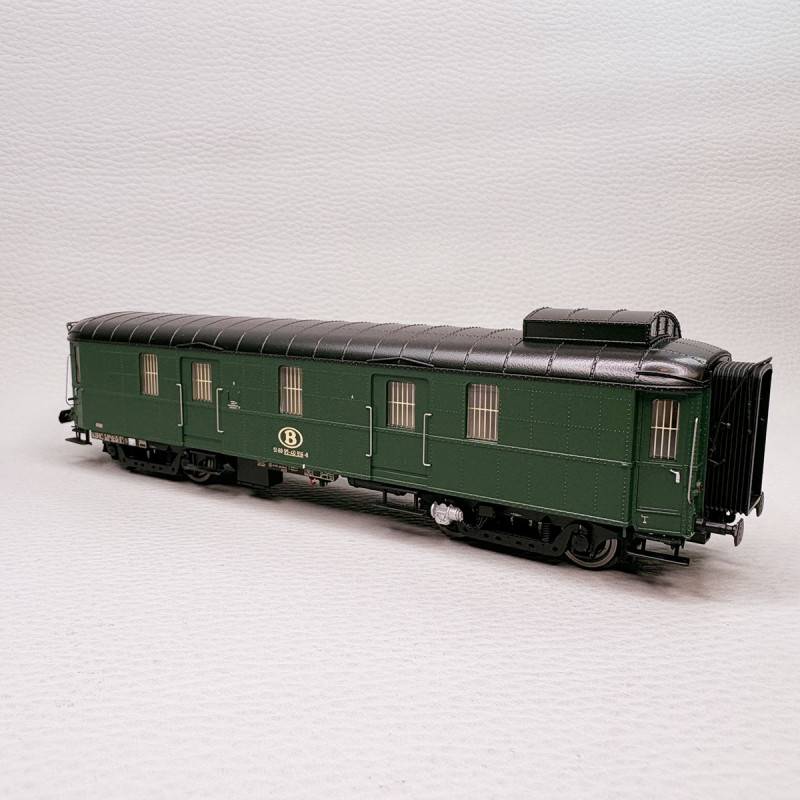 LSMODELS 92992 - Fourgon à bagages type PW Ds RIC, court, SNCB
