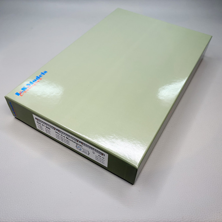 Lsmodels 41999 - 3 voitures Corail, Vtu, " Le Montaigne", A10rtu, B11tu x 2, livrée Corail, logo Encadré, SNCF