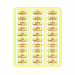 Plaques itinéraires voiture voyageur Sud Ouest lettre rouge-HO-1/87 REE XB-051
