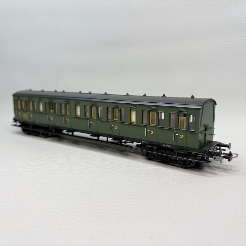 PIKO 53338 - Voiture à compartiment A1"1/2" B6ty, mixte 1/2CL, N°3272, SNCF