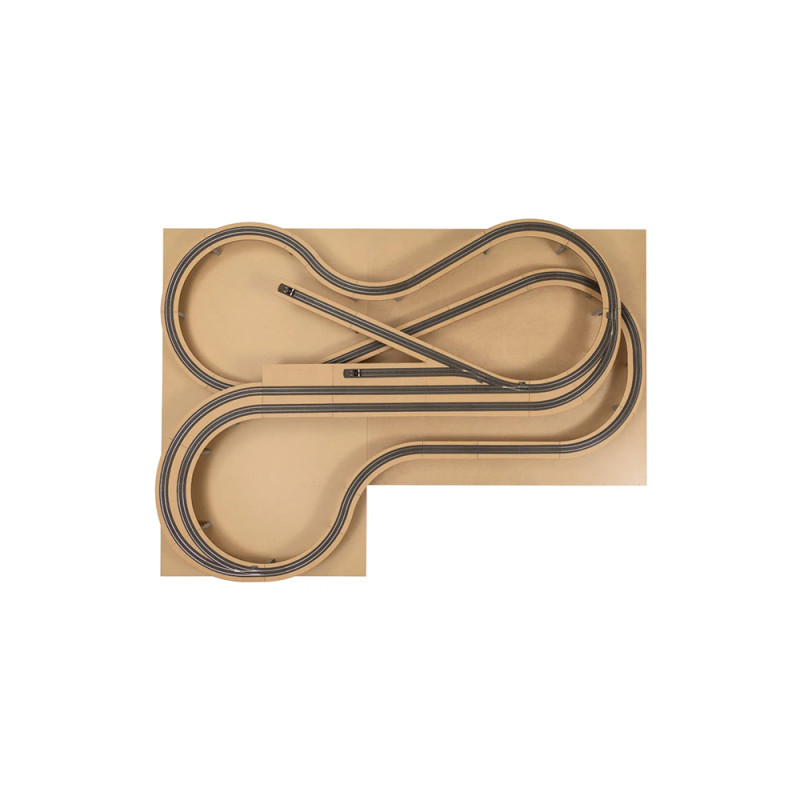 Kit de circuit ferroviaire, easy TRACK, St Andreas - NOCH 53620 - HO 1/87