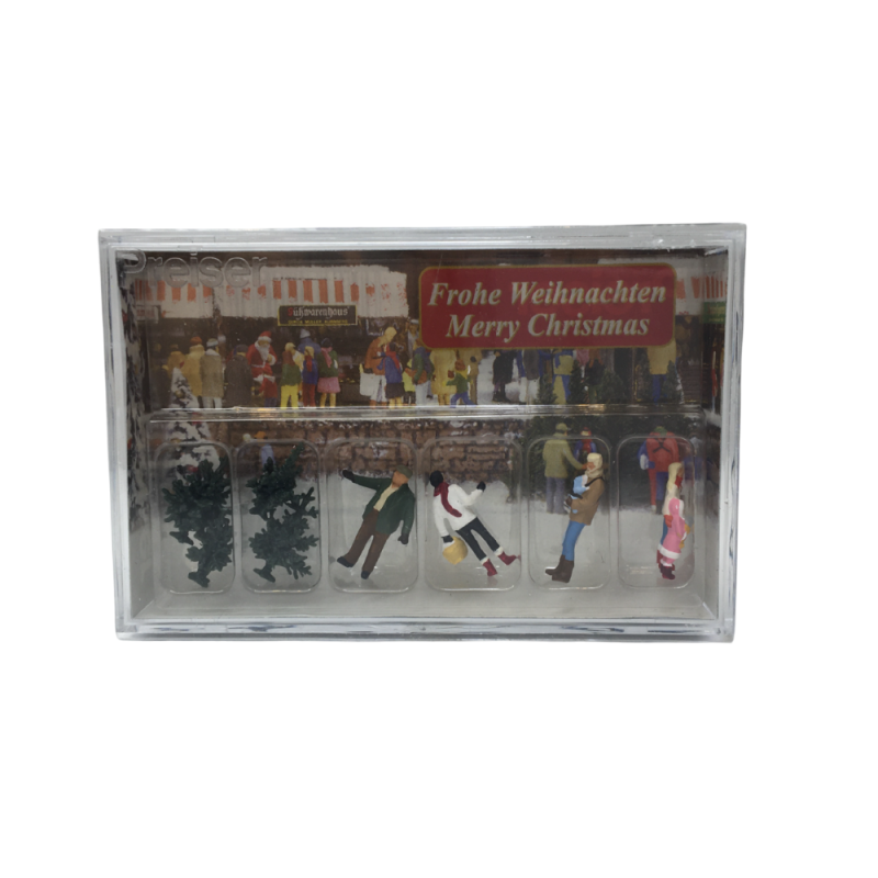 Ventes d'arbres de Noël - PREISER 10627 - HO 1/87