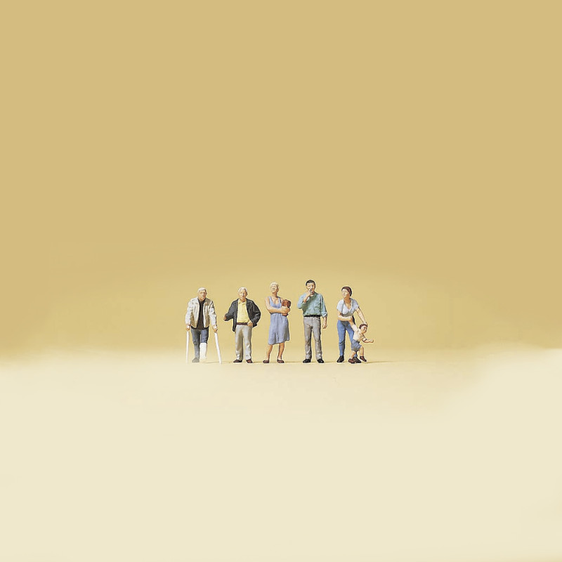 Passants - PREISER 79157 - N 1/160