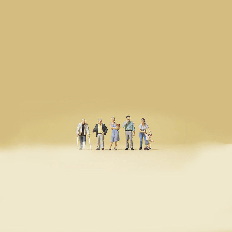 Passants - PREISER 79157 - N 1/160