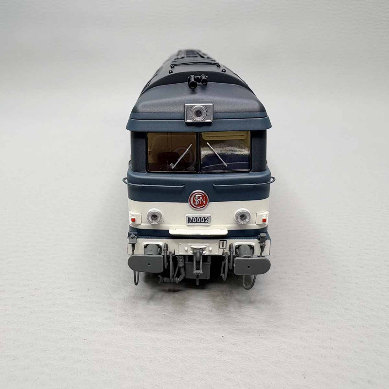 Locomotive diesel CC 70002 SNCF, Ep. III - REE CC-70002 - HO 1/87