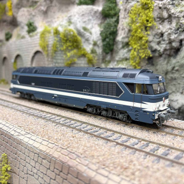 Locomotive diesel CC 70002, Chalindrey, SNCF, Ep. III et IV, digital son AC - REE CC-70002SAC - HO 1/87