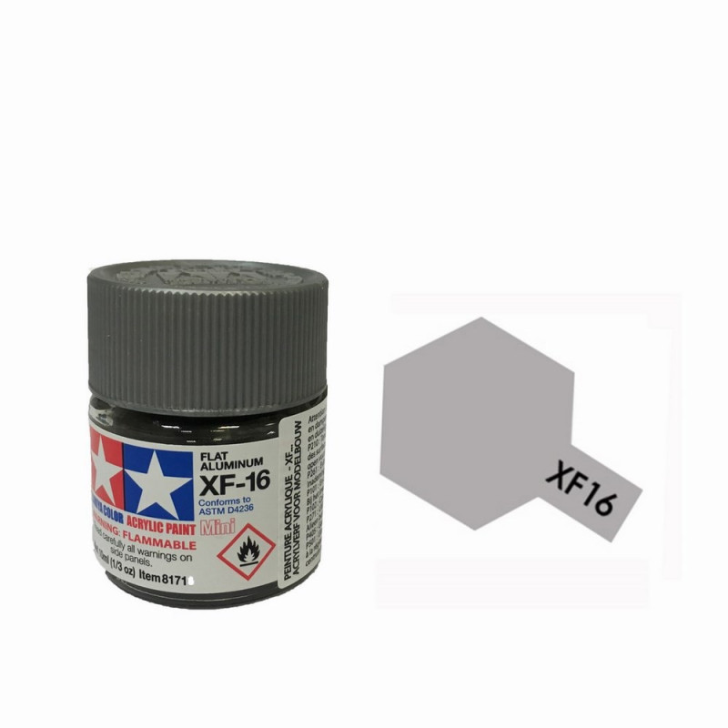 Aluminium mat pot de 10ml-TAMIYA XF16