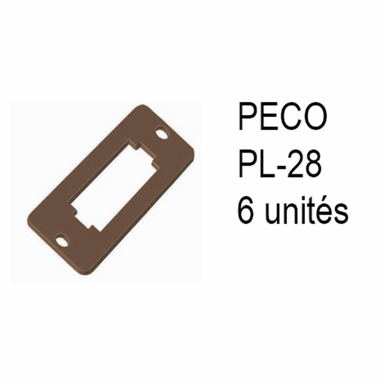 6 supports pour levier de commande -Toutes échelles-PECO PL-28