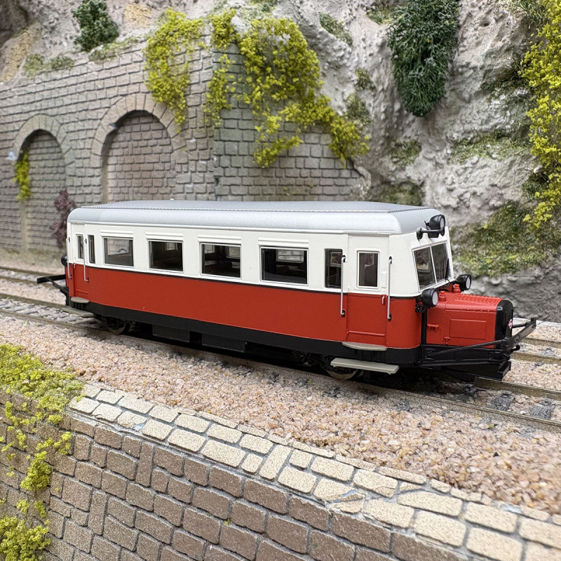 Autorail diesel CVT-34, "Wismar Rail Bus", CFV3V (Belgique), Ep. V et VI, digital son - MARKLIN 38138 - HO 1/87