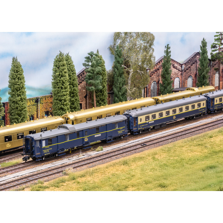 6 voitures Pullman Edelweiss, CIWL, Ep II - MARKLIN 58000 - 1 1/32
