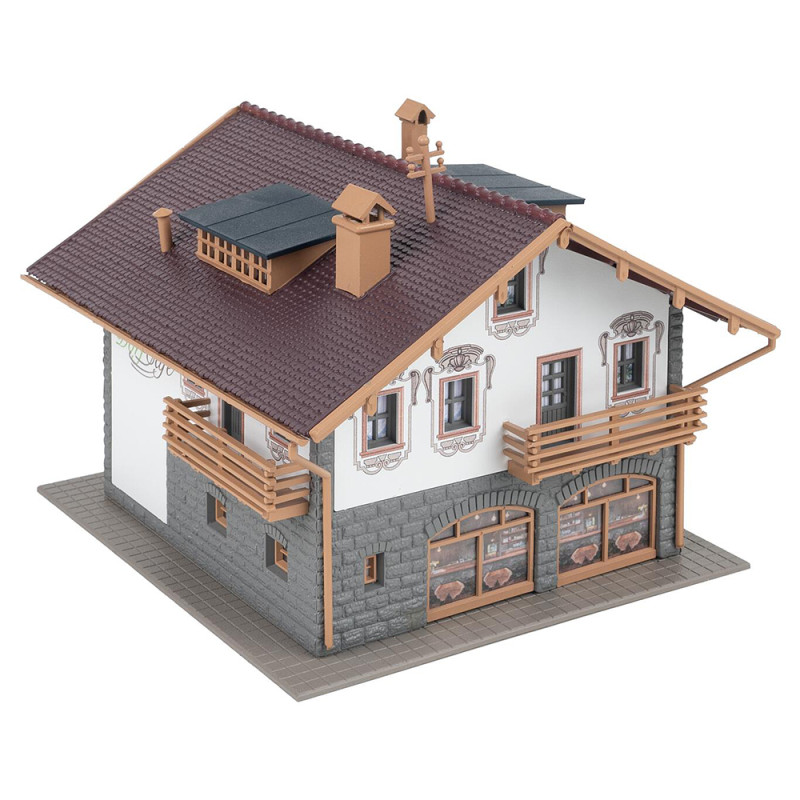 Maison des Alpes avec café - Faller 191836 - HO 1/87