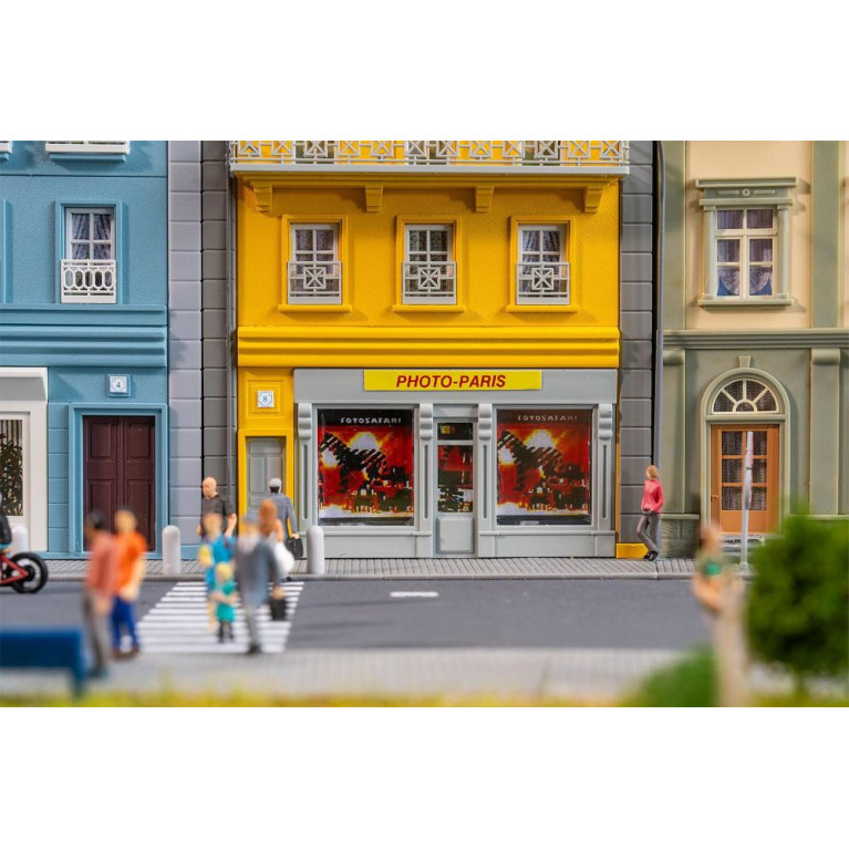 Ensemble de maisons de ville - Faller 130714 - HO 1/87