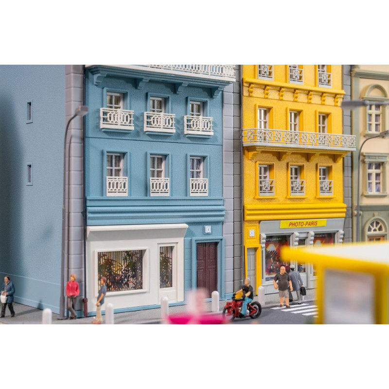 Ensemble de maisons de ville - Faller 130714 - HO 1/87