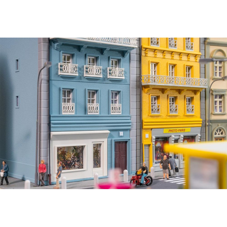 Ensemble de maisons de ville - Faller 130714 - HO 1/87